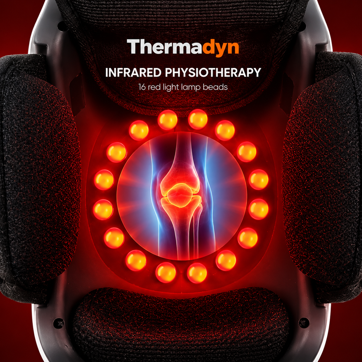 Thermadyn knee massager heat function